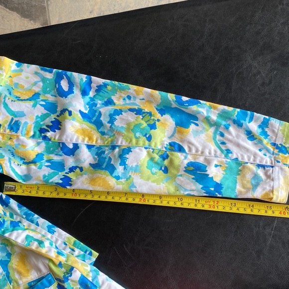 Patterned Coldwater Creek Fitted Cropped Jacket - Size P-Large - Picture 6 of 12